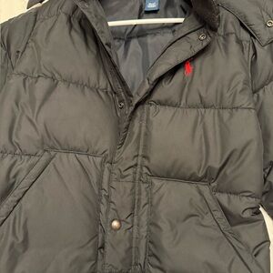 Boys Black Puffer Jacket